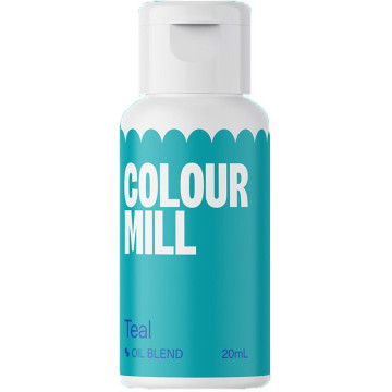 Colorante en gel liposoluble Azul Verdoso Teal 20 ml Colour Mill