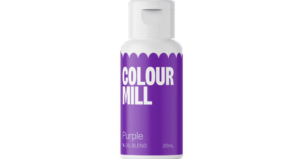 Colorante en gel liposoluble Púrpura 20 ml Colour Mill
