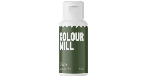 Colorante en gel liposoluble Verde Oliva 20 ml Colour Mill