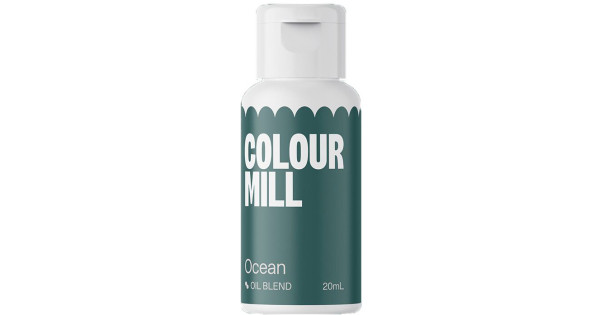 Colorante en gel liposoluble Verde Océano 20 ml Colour Mill