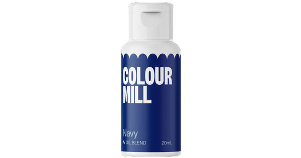 Colorante en gel liposoluble Azul Marino 20 ml Colour Mill