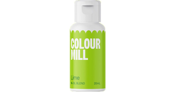 Colorante en gel liposoluble Verde Lima 20 ml Colour Mill