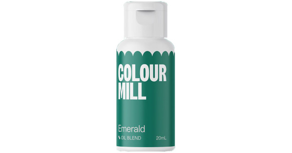 Colorante en gel liposoluble Verde Esmeralda 20 ml Colour Mill
