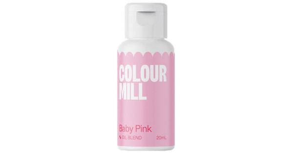 Colorante en gel liposoluble Rosa Bebé 20 ml Colour Mill