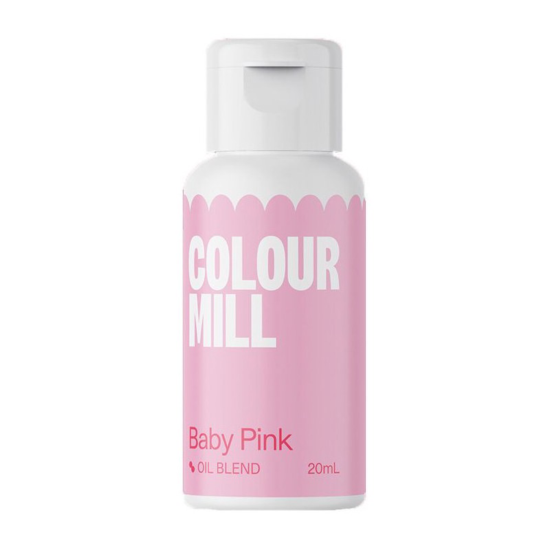 Colorante en gel liposoluble Rosa Bebé 20 ml Colour Mill