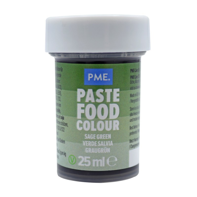 Colorante en pasta Verde Bosque Sage Green 25 g PME