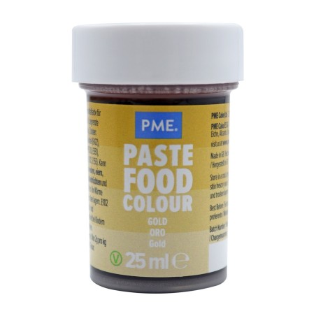 Colorante en pasta Oro Gold 25 ml PME