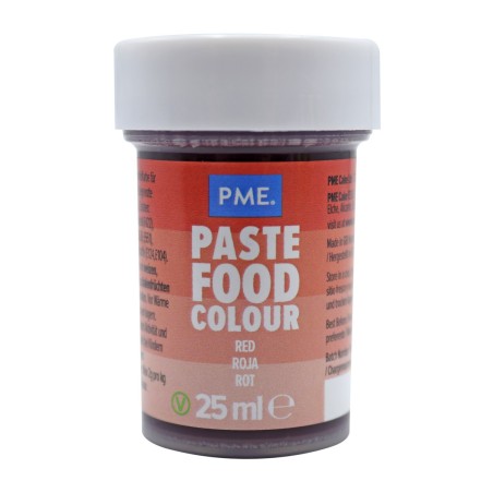 Colorante en pasta Rojo Red 25 ml PME