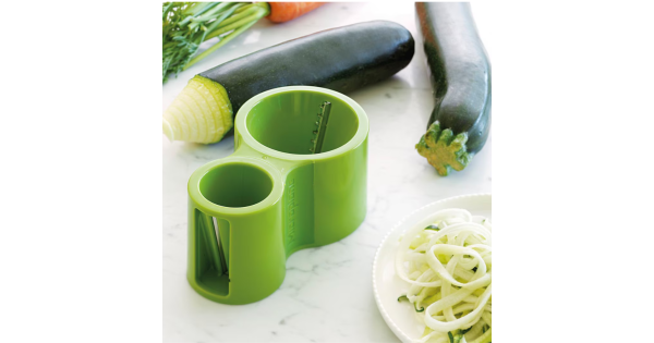 Cortador en espiral de verduras Verde Microplane