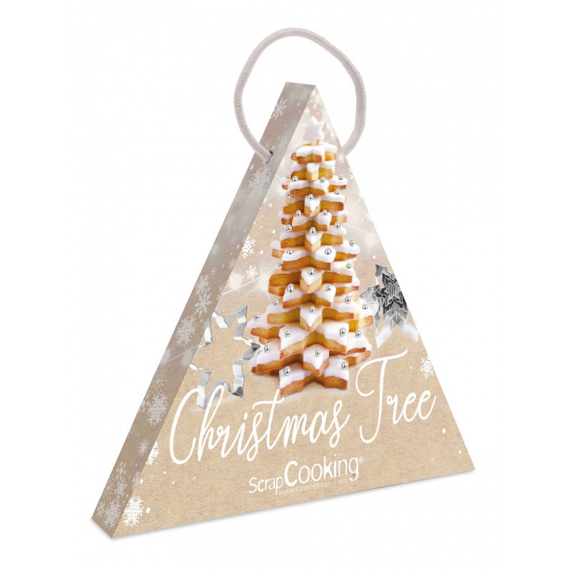 Pack Cortantes Árbol de Navidad 3D Scrapcooking