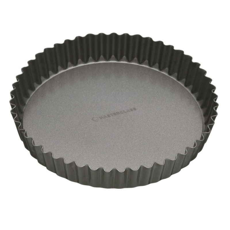 Molde redondo bordes rizados con base desmoldable 25 cm Master Class Kitchen Craft