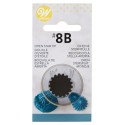 Boquilla nº 8B estrella abierta grande Wilton