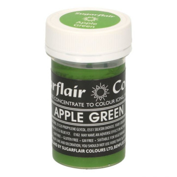 Colorante en pasta Apple Green Verde Manzana Sugarflair