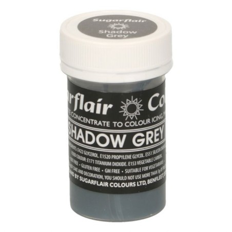 Colorante en pasta Shadow Grey Gris Sombra Sugarflair