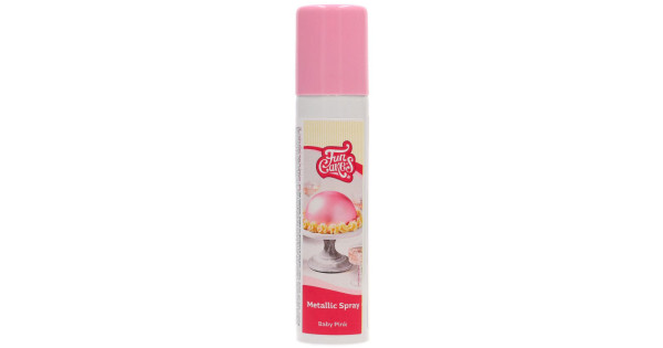 Spray Rosa Metalizado 100 ml Funcakes