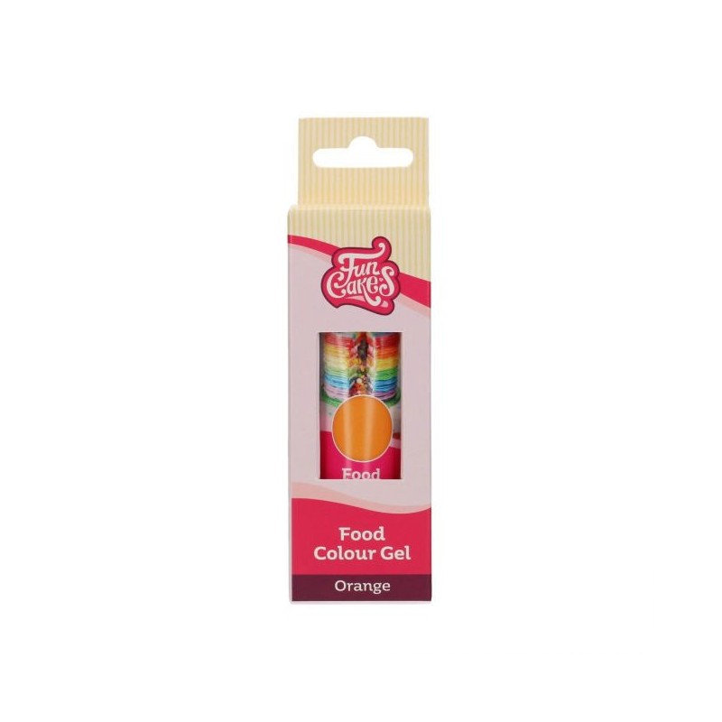 Colorante en gel Naranja Orange 30 g Funcakes