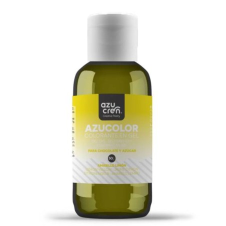 Colorante en gel Amarillo Limón 50 g AzuColor Azucren