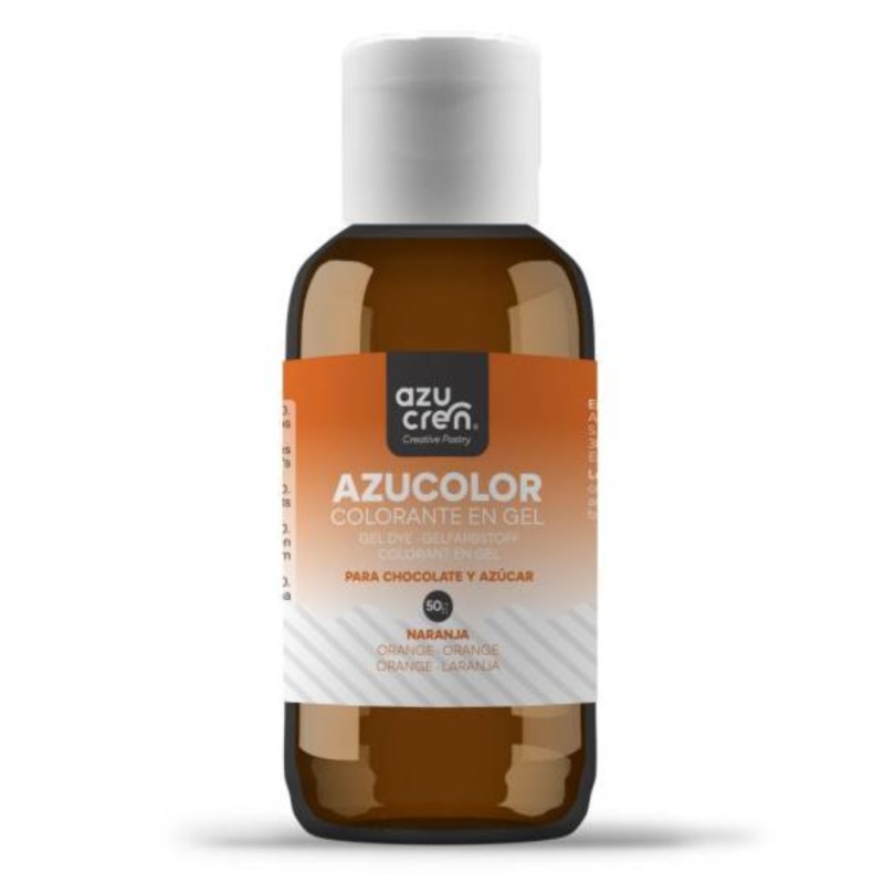 Colorante en gel Naranja 50 g AzuColor Azucren