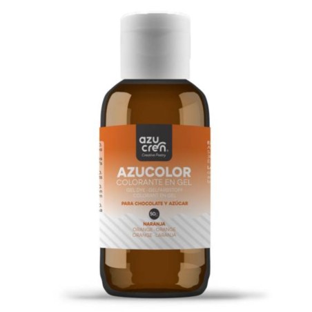 Colorante en gel Naranja 50 g AzuColor Azucren