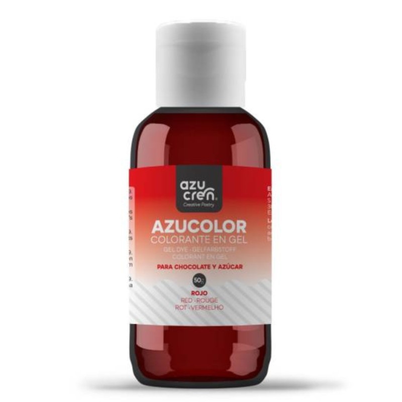 Colorante en gel Rojo 50 g AzuColor Azucren