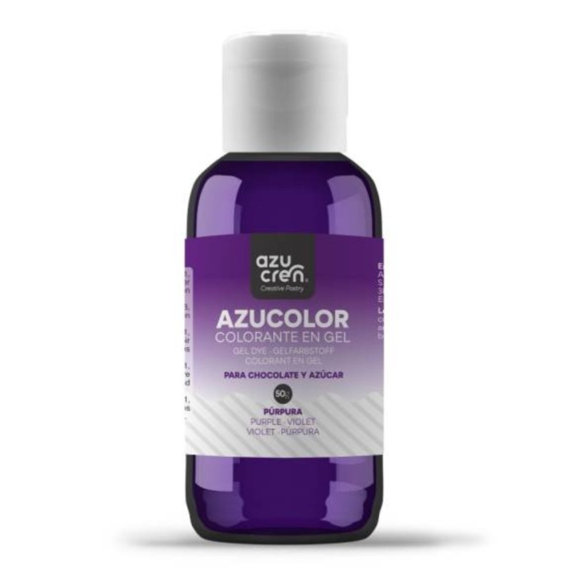 Colorante en gel Púrpura 50 g AzuColor Azucren