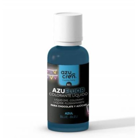 Colorante en gel FLUOR AZUL 50 g Azufluor Azucren
