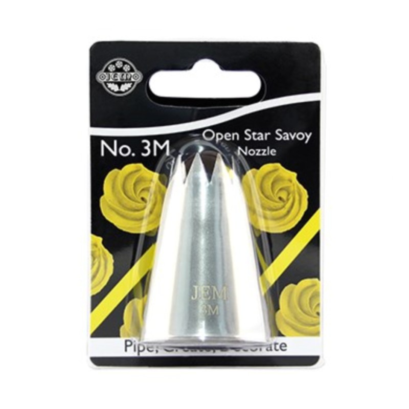 Boquilla nº 3M estrella abierta grande Jem