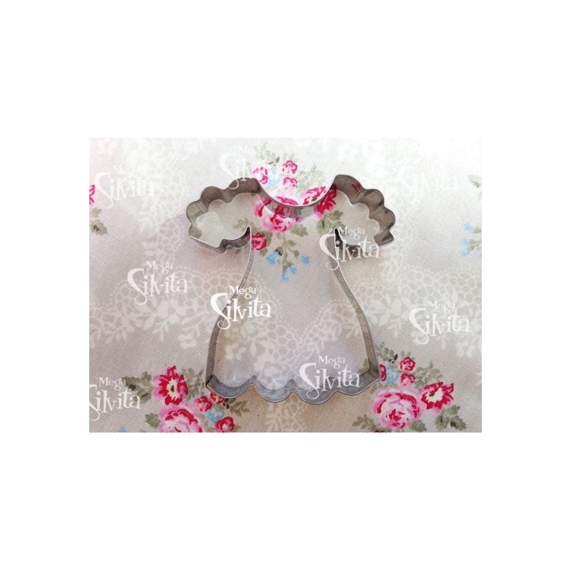 Cortante galleta mediana Vestido Mangas