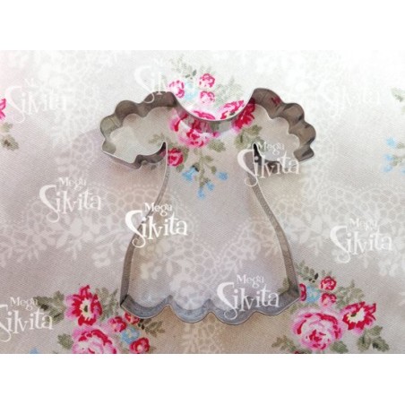 Cortante galleta mediana Vestido Mangas