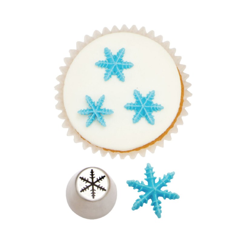 Boquilla rusa nº 75 Copo de Nieve Decora Italia
