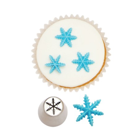 Boquilla rusa nº 75 Copo de Nieve Decora Italia