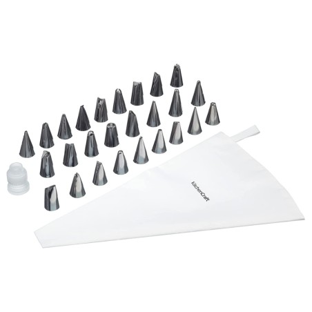 Pack de decoración: Manga + 26 boquillas + adaptador Sweetly Does It