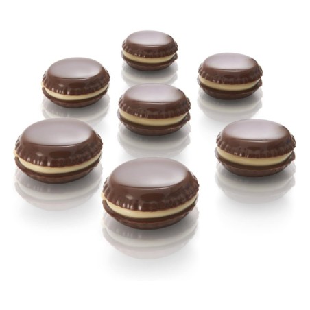 Molde para bombones Macarons Silikomart