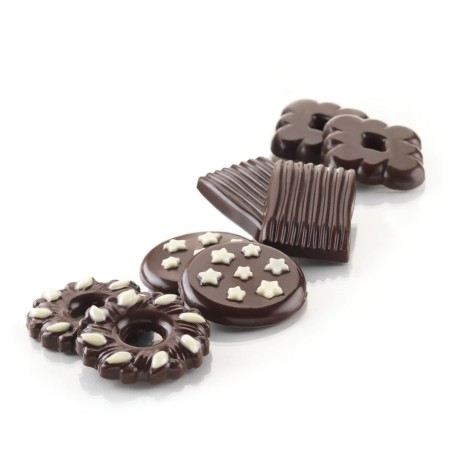 Molde para bombones Biscuits Silikomart