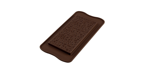 Molde de silicona Tableta de Chocolate Café Silikomart