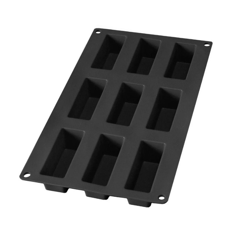Molde 9 cavidades mini rectangular de silicona Lékué