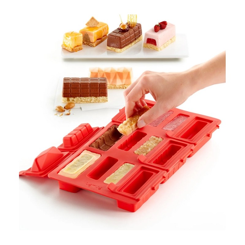 Molde Mini Postres de Mousse Rellenas Lékué