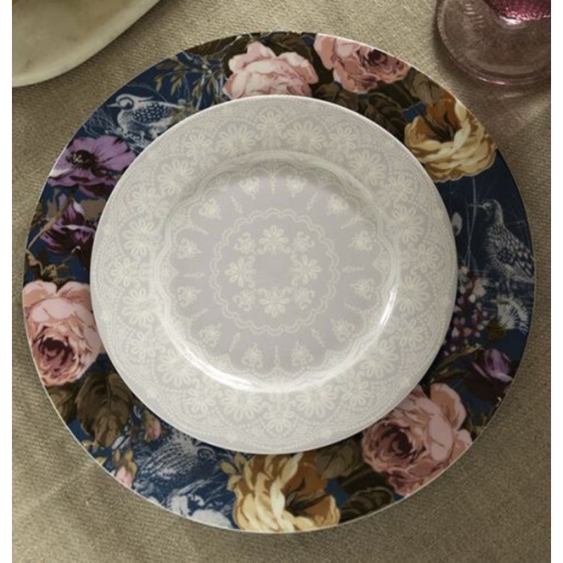 Plato de cerámica 19 cm Lila Wild Apricity Creative Tops