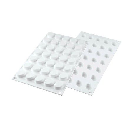 Molde 35 cavidades Micro Oval Silicona Silikomart