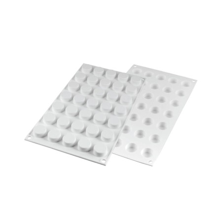 Molde 35 cavidades Micro Round Silicona Silikomart