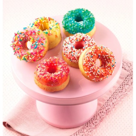 Molde 15 cavidades Mini Donuts Silicona Silikomart