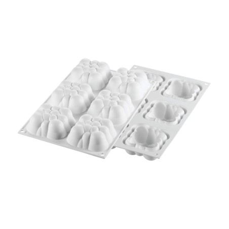 Molde 6 cavidades Cloud Silicona Silikomart