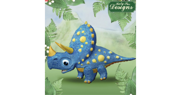 Molde de silicona Dinosaurio Triceratops Katy Sue