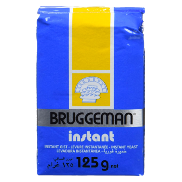 Levadura seca de panadero 125 g Bruggeman
