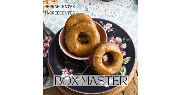 BOX MASTER DONUTS HERRAMIENTAS E INGREDIENTES