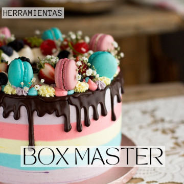 BOX MASTER TARTAS LAYER CAKES Herramientas