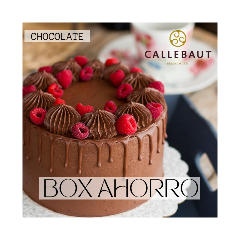 BOX AHORRO Chocolates Negro 80 + Leche + Gold Callebaut