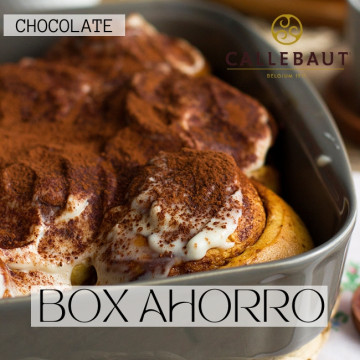 BOX AHORRO Chocolates Negro 80 + Cacao 100% Callebaut