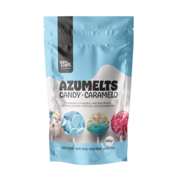 Candy Melt Azul Claro 250 g Azumelts AZUCREN