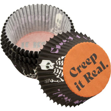 Cápsulas de Cupcakes Creep it Real Halloween (75) Wilton